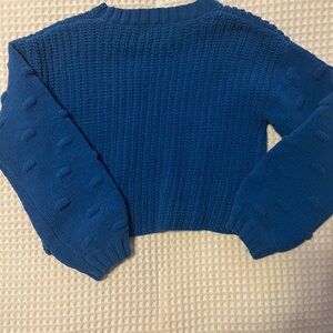 Blue Girl's Sweater, 8/9